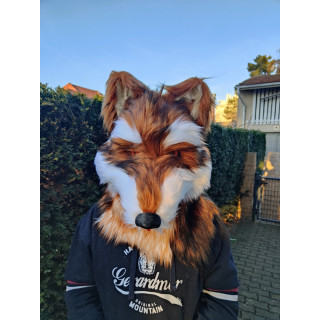 Tête fursuit renard