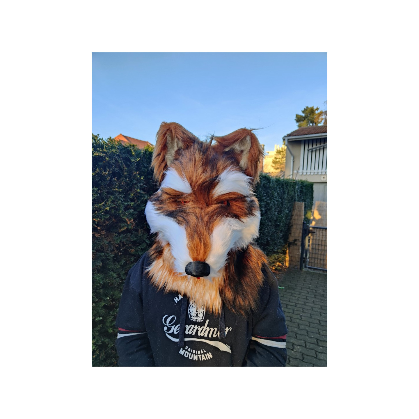 Tête fursuit renard