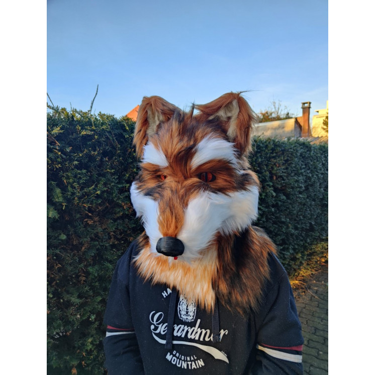 Tête fursuit renard