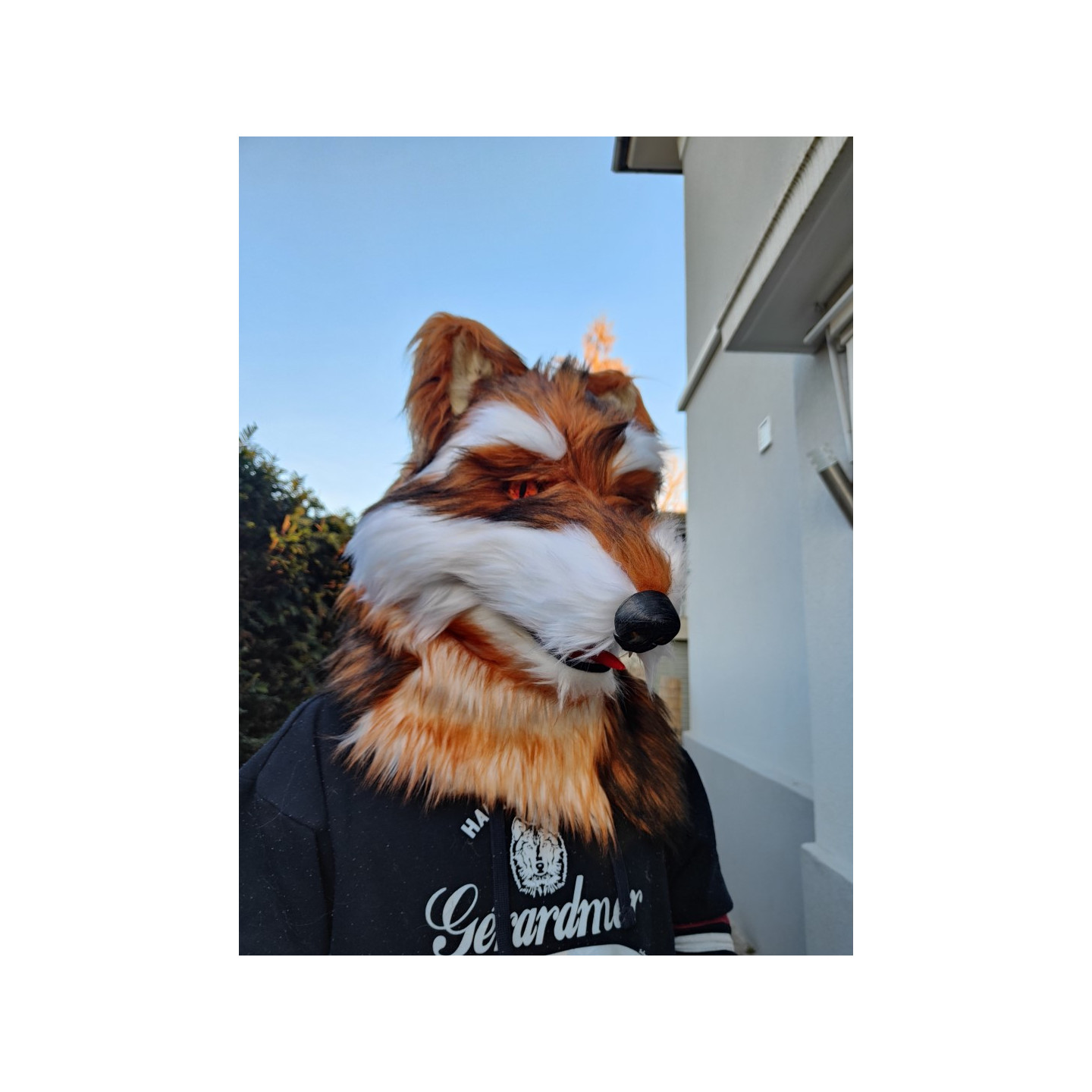 Tête fursuit renard