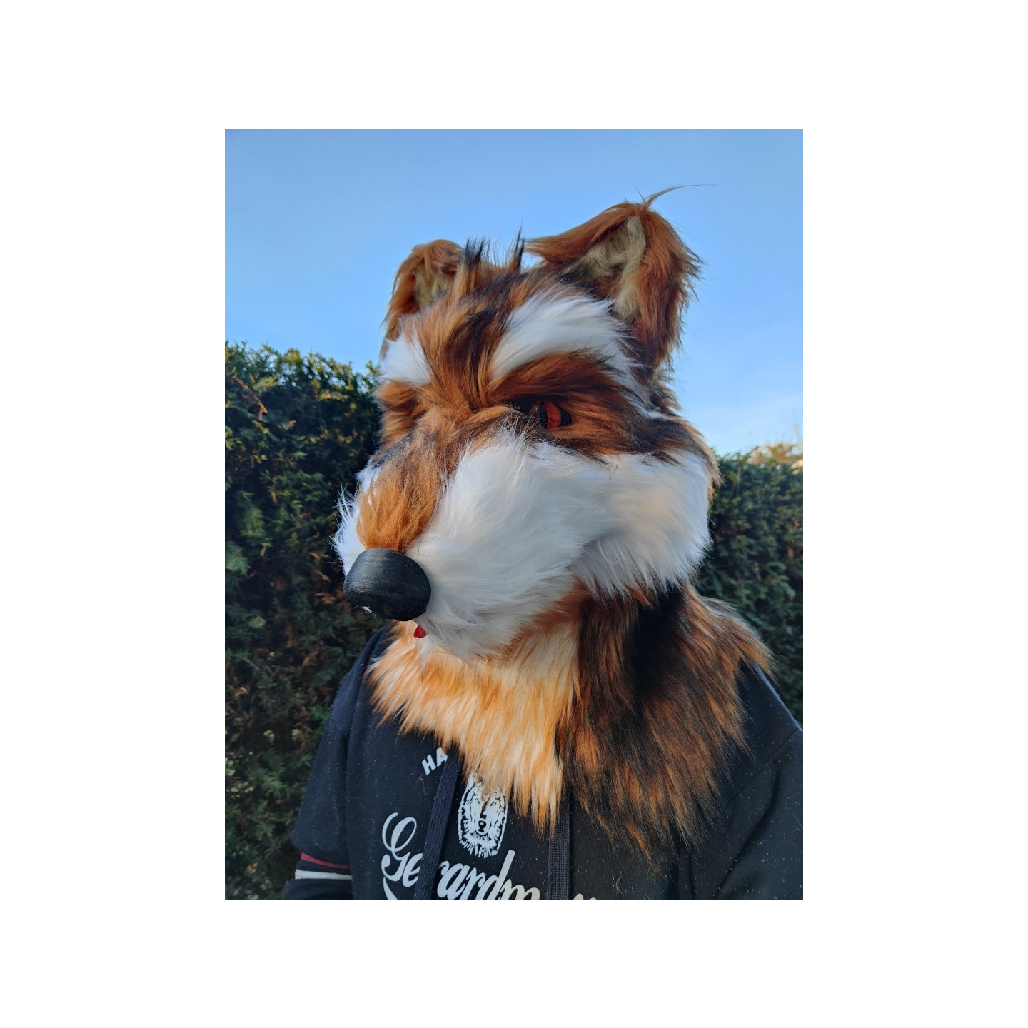 Tête fursuit renard